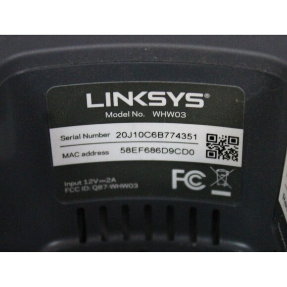 2 Pc Linksys Velop Tri-Band Intelligent Mesh Home Wifi System Router White WHW03 - Picture 10 of 16